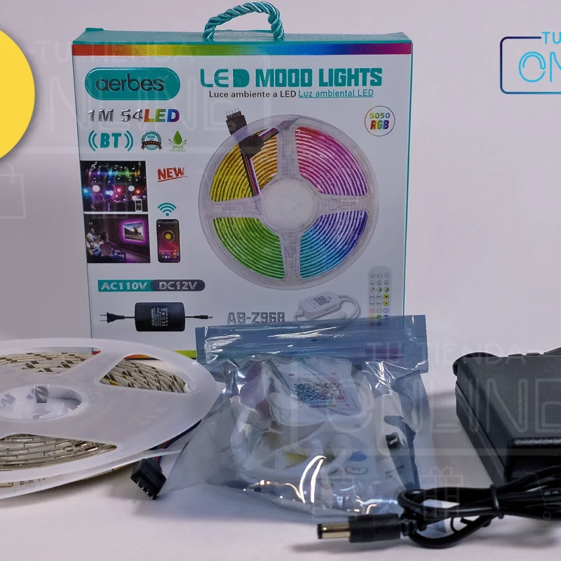 Inicio rollo luces rgb ab z968