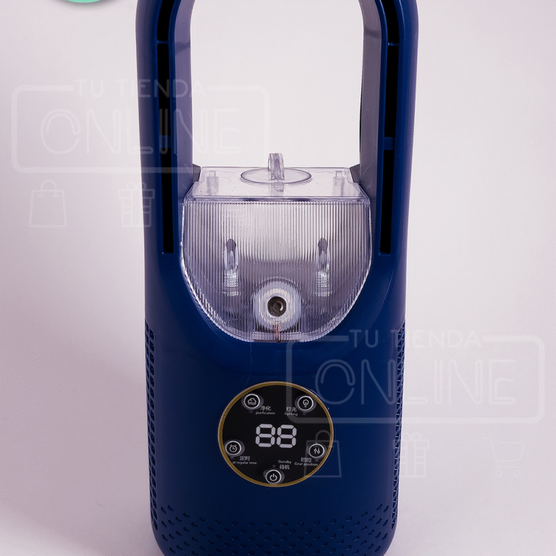 Inicio ventilador personal con timer y aereador