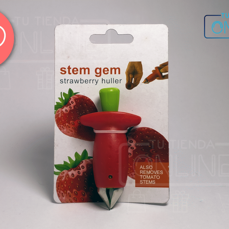 Inicio extractor de centros de fresa y tomate