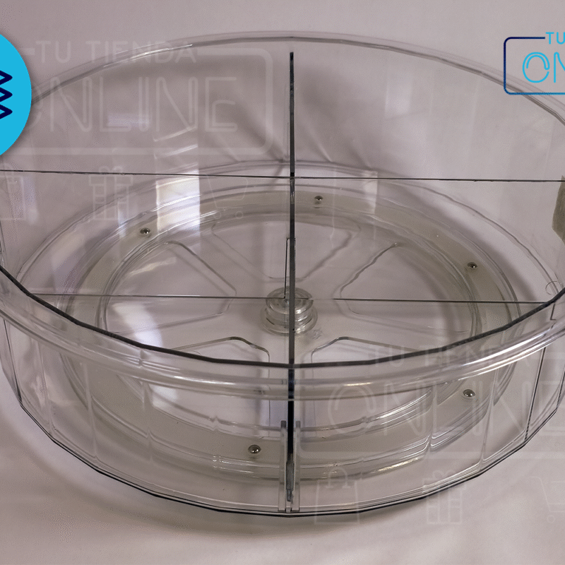caja de almacenaje plastica c/divisiones
