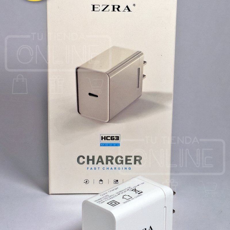 Inicio cubo cargador usb c carga rapida